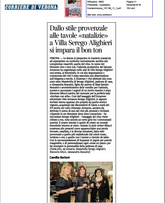 l'arena di verona giornale