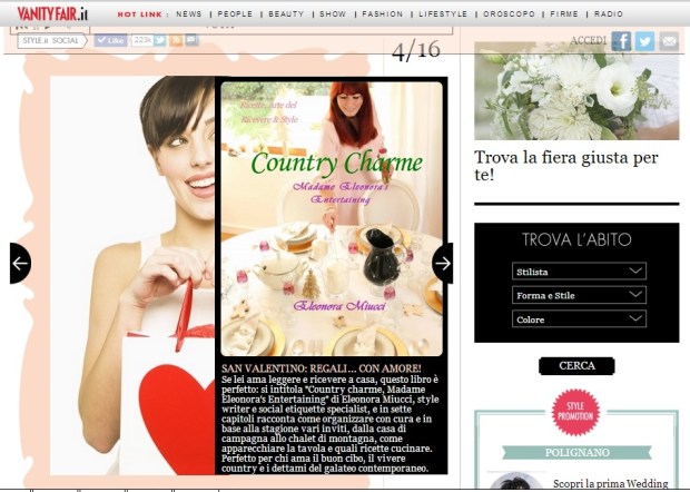 Country Charme su Vanityfairstyle