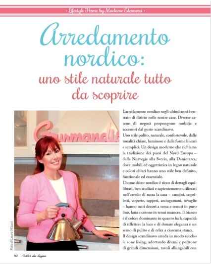 Lifestyle home by Madame Eleonora marzo 2016